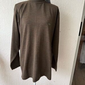 Le Collezioni Structure Sweater 100% Merino Wool Turtleneck Italy NWT Shirt